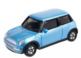 1:57 Scale NO.43 Kids Blue Tomica Diecast Mini Cooper Toy