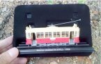 Red-White 1:87 Atlas Motrice standard B OTL 1926 Tram Model