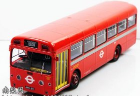 1:76 Scale Red Alloy Made Singledecker London Bus Toy