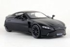 Kids 1:36 Scale Matte Black Diecast Aston Matin Vantage Car Toy