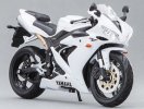 1:12 Scale Maisto Black / White YAMAHA YZF-R1 Motorcycle Toy