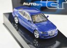 Blue 1:43 Scale Autoart Diecast BMW 3 Series Coupe Model