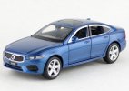 Kids Silver /White /Black 1:32 Scale Diecast Volvo S90 Car Toy