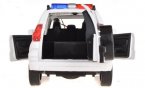 White 1:32 Kids Police Diecast Toyota Land Cruiser PRADO Toy