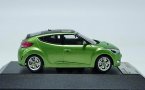 Green 1:43 Scale Diecast Hyundai Veloster Model