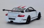 White 1:18 Scale Welly Diecast Porsche 911 GT3 RS Model