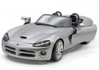 1:18 Silver / Black /Red MaiSto Diecast 2003 Dodge Viper Model