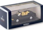 1:43 Black NOREV Diecast 1992 Saab 900 Turbo 16 Cabriolet Model
