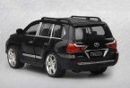 Kids 1:24 Scale Black / White Diecast Lexus LX570 Toy