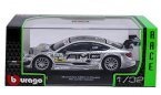 Bburago Silver Diecast Mercedes-Benz C-Class Coupe AMG Car Model