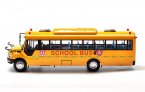 Yellow 1:42 Scale Die-Cast YuTong ZK6109DX School Bus Model