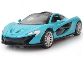 Black / Blue 1:32 Scale Kids Diecast McLaren P1 Toy