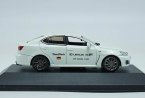 White J-Collection Diecast 2009 Lexus IS-F Taxi Model