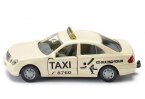 White SIKU 1363 Diecast Mercedes Benz Taxi Car Toy
