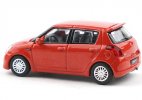 1:64 Scale Yellow / Red / Green Diecast 2005 Suzuki Swift Model