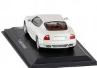 White 1:43 Scale Diecast Maserati Coupe GranSport Model