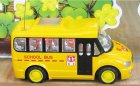 Full Functions Kids Yellow R/C Chinese Style School Bus Toy