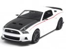 1:24 Green / White Diecast 2014 Ford Mustang Street Racer Model