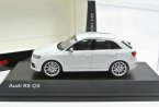 Blue / White 1:43 Scale Schuco Diecast Audi RS Q3 Model