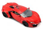 1:18 Scale Jada Red Diecast Lykan Hypersport Model