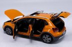 1:18 Scale Orange Diecast 2012 VW New Polo Model