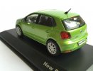 Green / Red 1:43 Scale Diecast VW New Polo Model