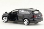 1:43 Scale Kids Black / White Diecast Audi Q7 SUV Toy