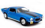 1:18 Scale Orange / Blue Diecast 1971 Chevrolet Camaro Model