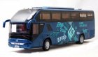 Blue 1:42 Scale Golden Dragon Die-Cast Higer H92 Tour Bus Model