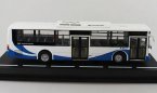 1:50 Scale White NO.799 Diecast Daewoo ShangHai City Bus Model