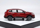 1:43 Scale Wine Red / Black Diecast Renault Kadjar Model