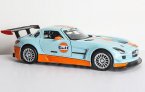 1:24 Blue Motormax Diecast Mercedes Benz SLS AMG GT3 Model