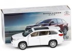 1:32 Kids Red / Black / White Diecast Toyota Highlander Toy