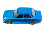 Blue 1:24 Scale Maisto Diecast 1971 Datsun 510 Model