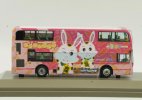 1:76 Pink NLB Diecast Dennis Enviro 400 Double Decker Bus Model