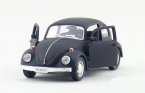 Black 1:36 Scale Kids Diecast VW Beetle Car Toy