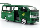 1:32 Scale Green China Post Kids Diecast Toyota Hiace Toy