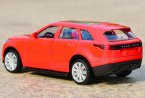 Red / Black 1:43 Kids Diecast Land Rover Range Rover Velar Toy