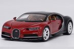 Blue / Red / White / Golden Welly Diecast Bugatti Chiron Model