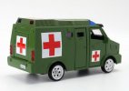 Kids Army Green Ambulance Diecast VW 9.150 ECE Armour Truck Toy