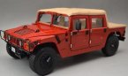 Red 1:18 Scale EXOTO Diecast Hummer H1 Model