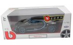 Black 1:18 Scale Bburago Diecast Bugatti Chiron Model