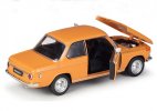 1:24 Scale Welly White / Orange Diecast BMW 2002Ti Car Model