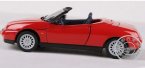 Red 1:18 Scale MaiSto Diecast 1995 Alfa Romeo Spyder Model