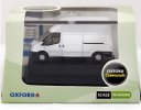 White Mini Oxford Diecast White Transit LWB High Van Model