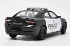 Black Police 1:24 Welly Diecast Dodge Charger Pursuit Model