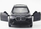 Kids 1:44 Scale Black / Red Diecast BMW X7 SUV Toy