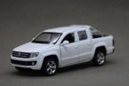 Red / White Kids 1:46 Scale Diecast VW Amarok Pickup Truck Toy