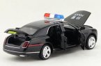 Black Kids 1:32 Scale Police Diecast Bentley Mulsanne Toy