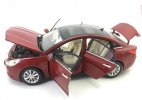 1:18 Red / Silver / Champagne 2013 Diecast Hyundai Sonata Model